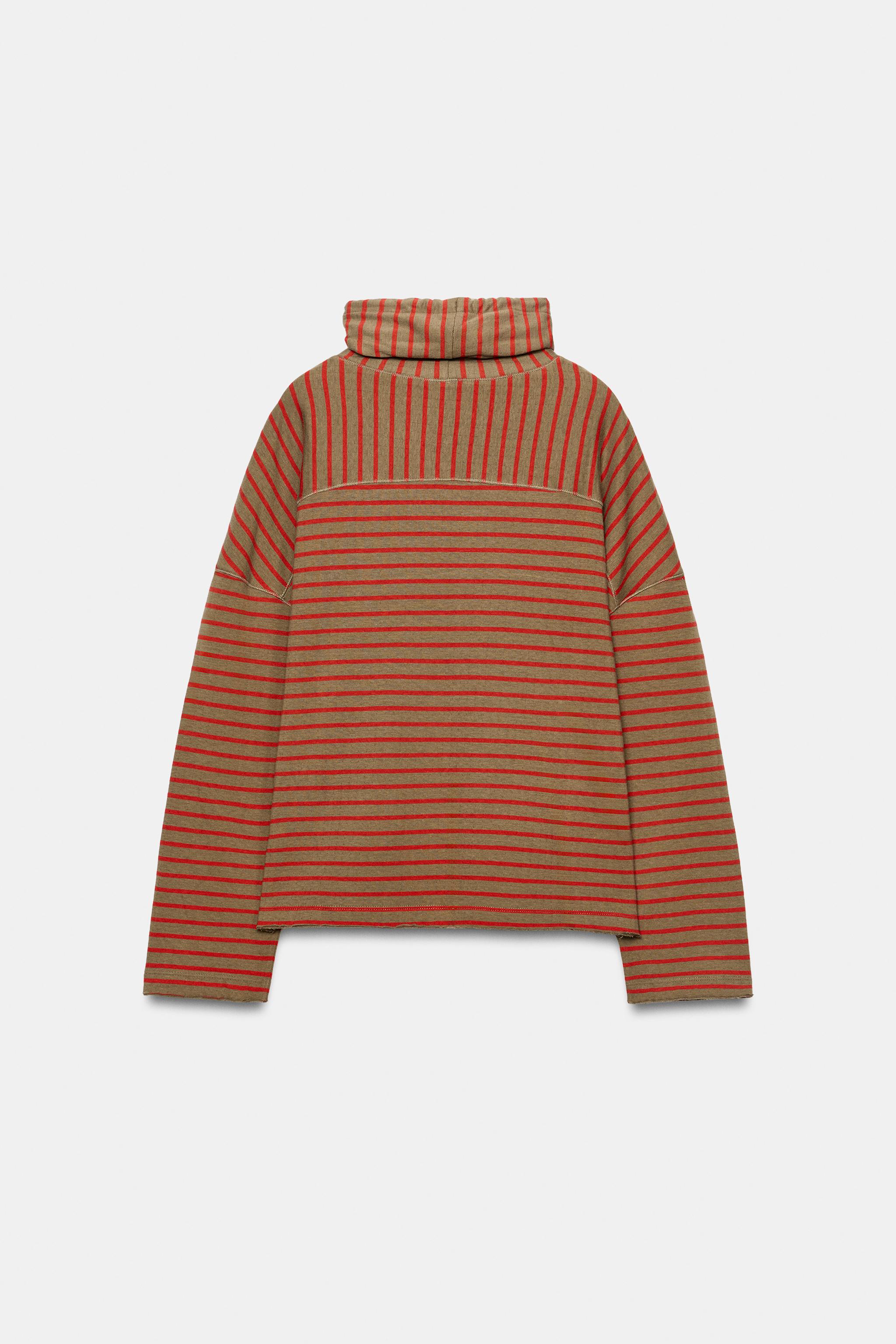 STRIPED HOODIE