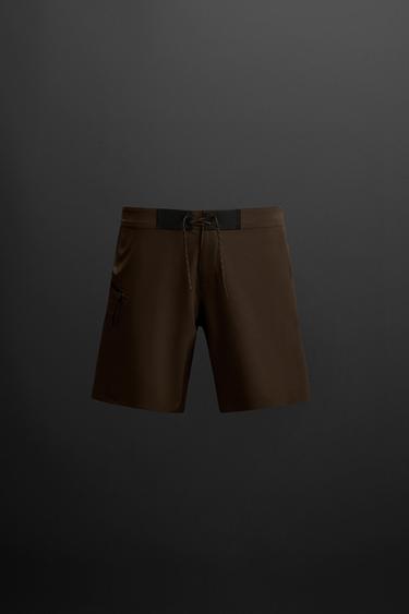 BOARDSHORT SURF - Marron de Zara