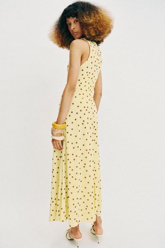girls shirt dress polka dot zara gold This is the 2026 version of the Zara polka dot dress to shop now