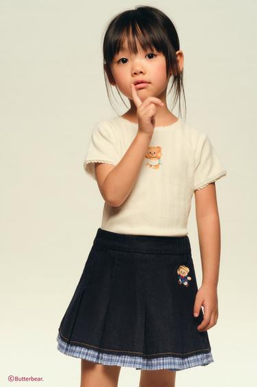 BUTTERBEAR © LACE T-SHIRT - White by Zara