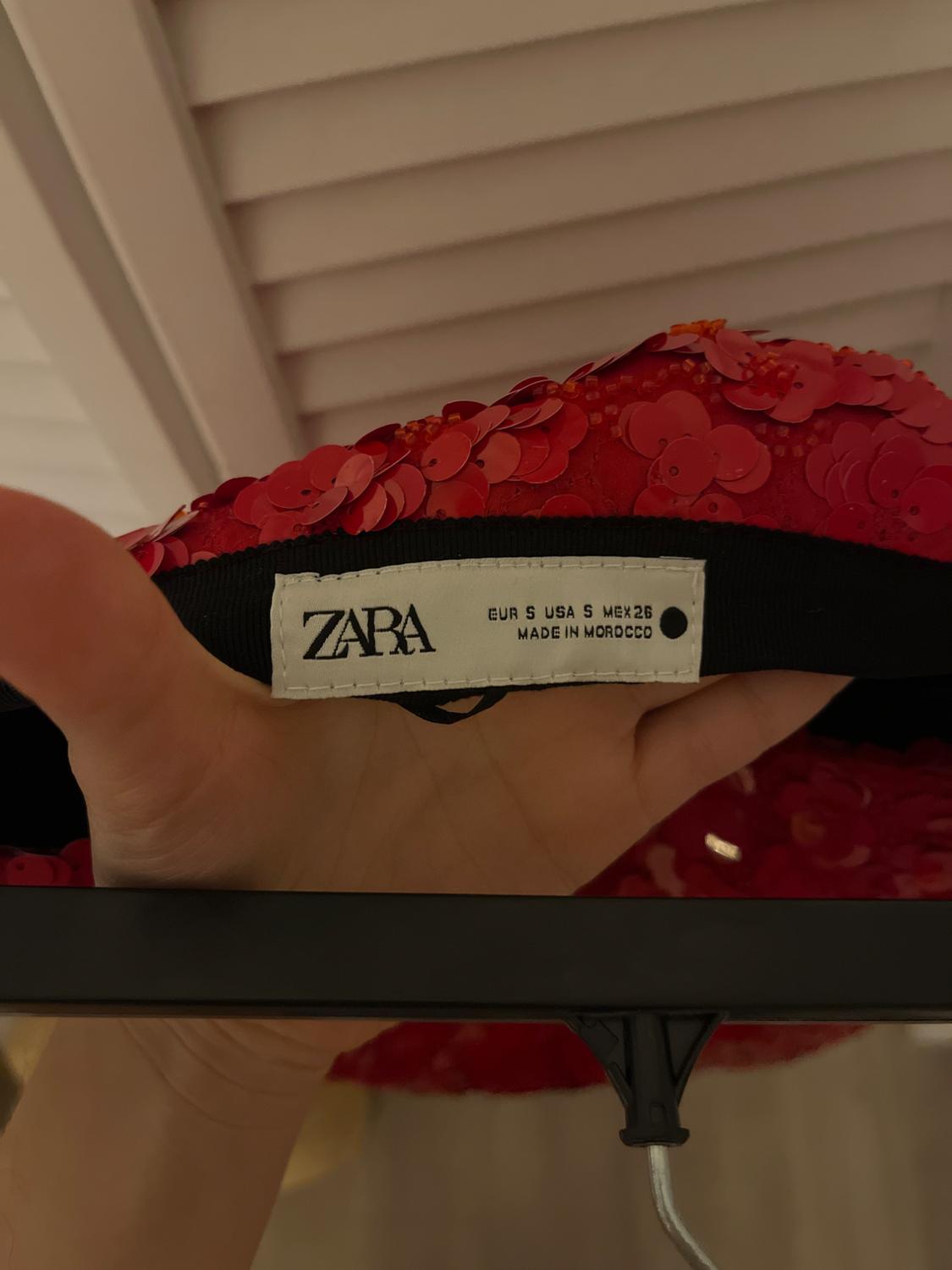 FALDA CORTA LENTEJUELAS ZW COLLECTION - Image 3