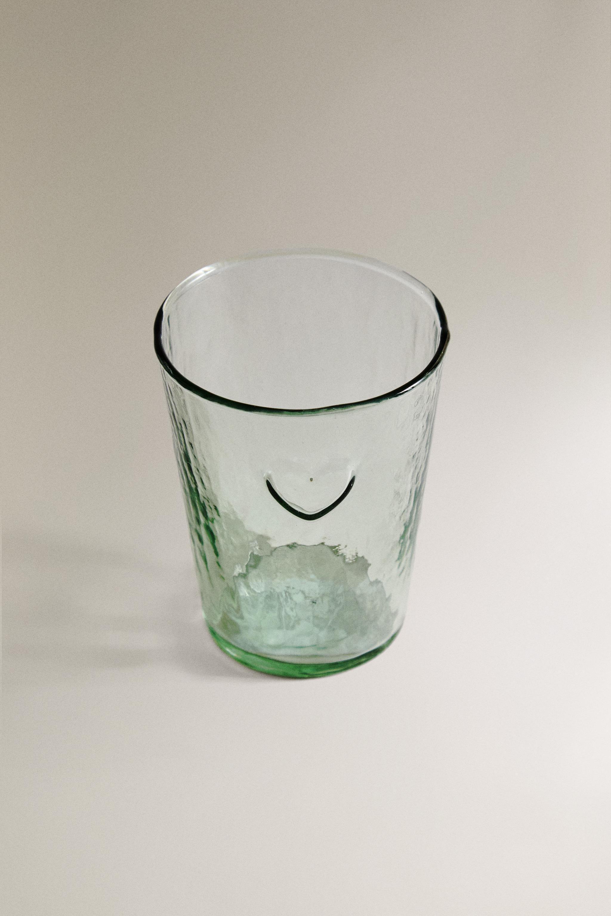 CHRISTMAS HEART GLASS TUMBLER