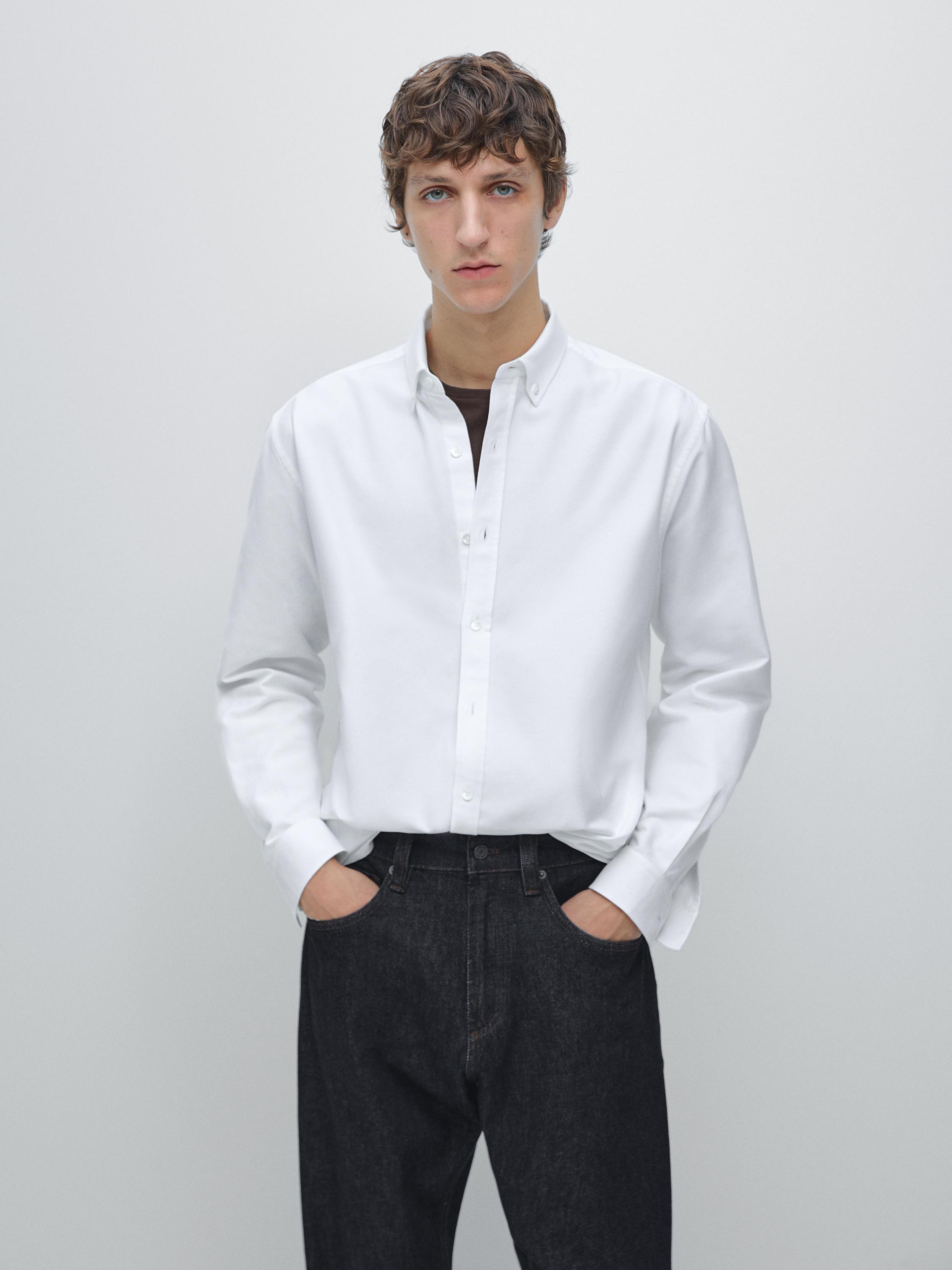 Chemise oxford 100 % coton