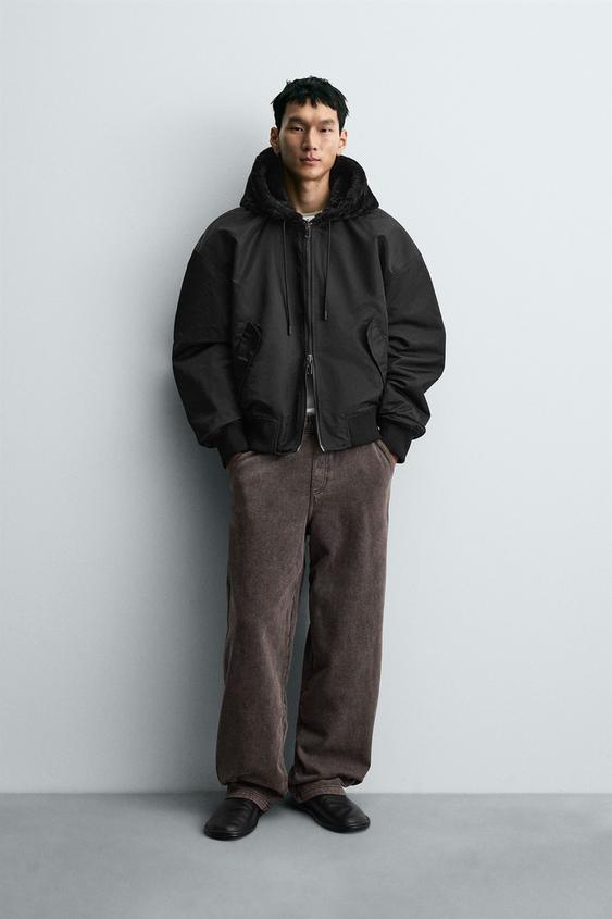 Winterjacken Zara Herren Jacke GrÃ¼n Parka S Oliver Jacke