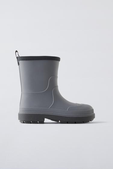 Zara LINED RAINBOOTS - Blue