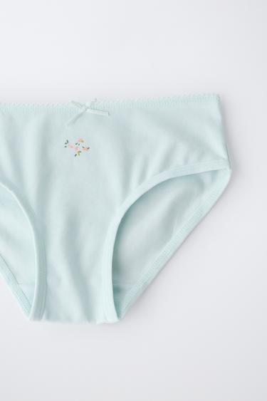 1 1/2-6 YEARS / SIX-PACK OF FLORAL BRIEFS - Multicoloured by Zara - Image 6
