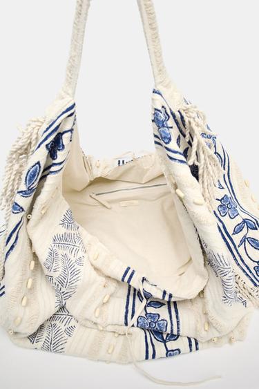 PRINTED SHOPPER BAG - Multicoloured by Zara - Image 5