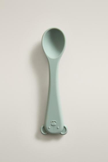 KIDS SILICONE SPOON — Blue 1