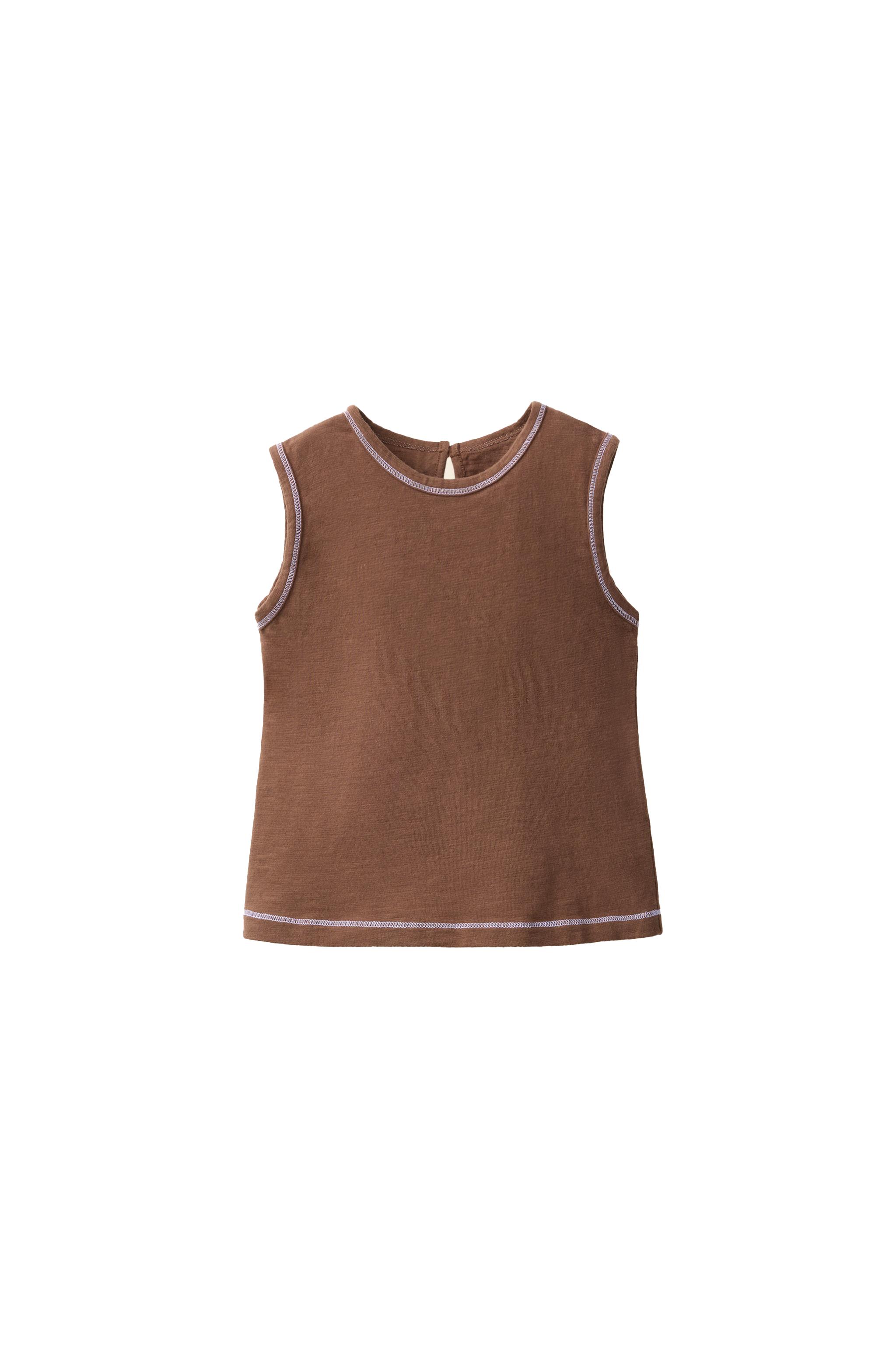 コントラストステッチTシャツ CREATED BY CARAMEL LONDON X ZARA 