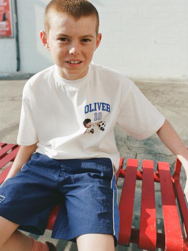 OLIVER Y BENJI © CAMPEONES T-SHIRT - White by Zara