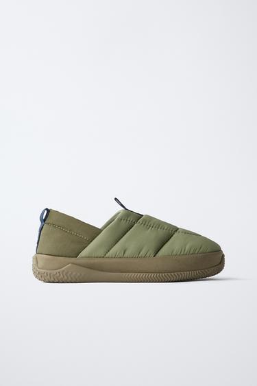 Zara Haki Yeşil - DOLGULU SPOR AYAKKABI