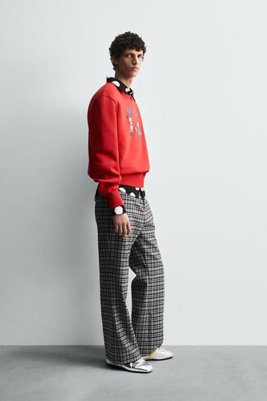 SWEAT MINNIE + MICKEY HARRY LAMBERT FOR ZARA X DISNEY - Rouge de Zara - Image 3