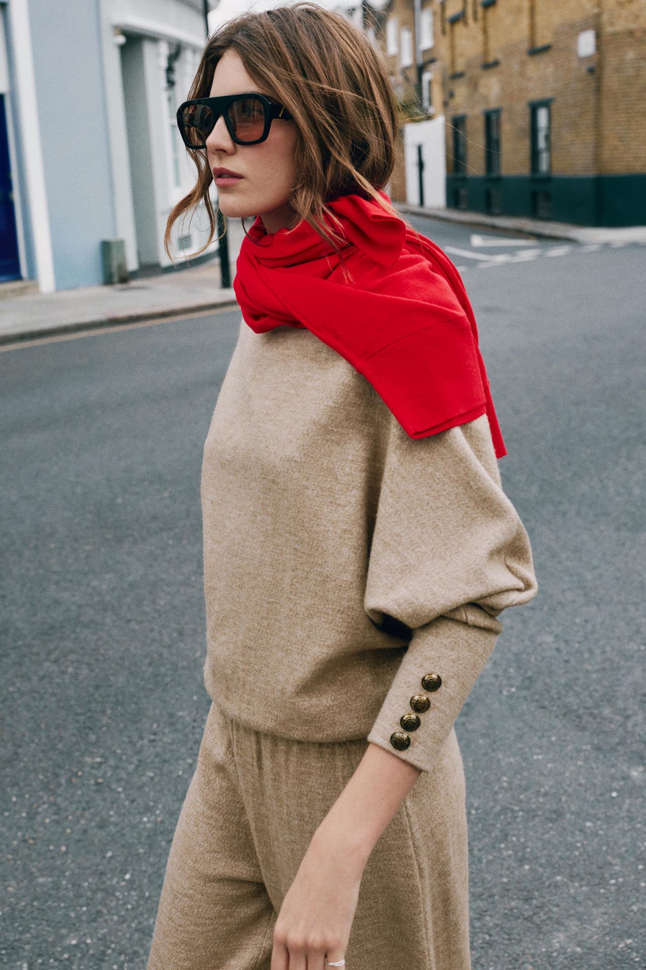 SOFT BODYSUIT — Sand / Marl