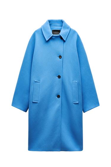 MANTECO WOOL BLEND OVERSIZED COAT ZW COLLECTION
