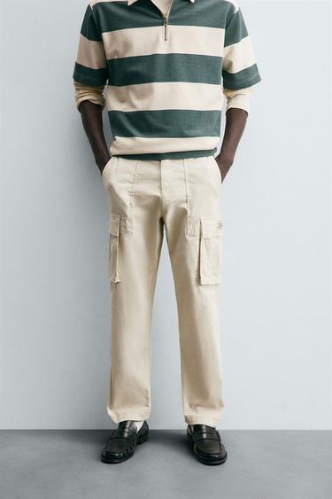 PANTALÓN CARGO RELAXED FIT - Piedra de Zara