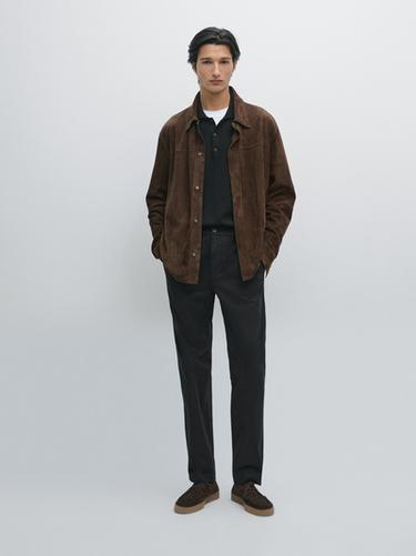 Pantalon de jogging en coton mélangé - Noir de Zara