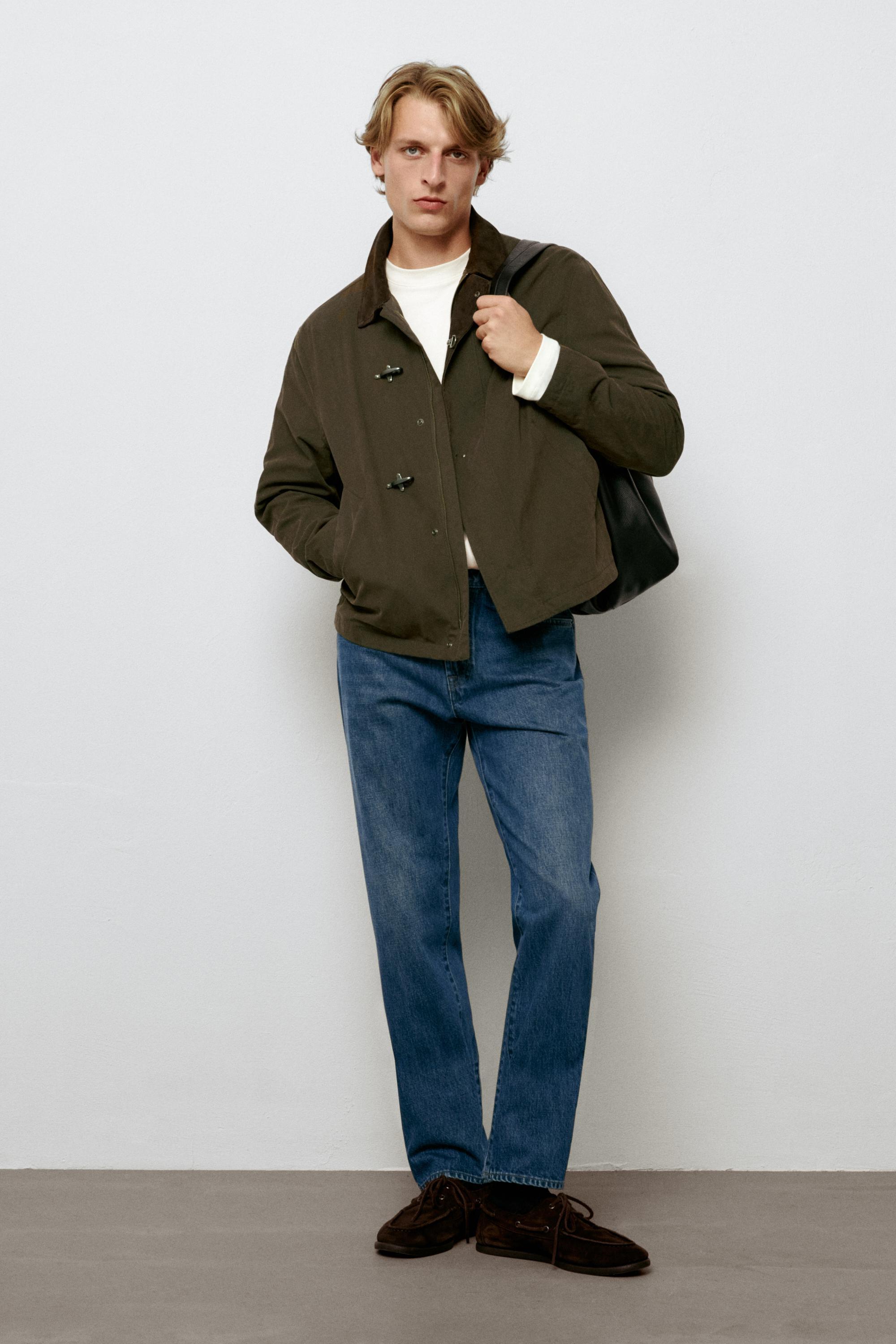 Tapered fit jeans — Blue