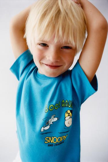 PLAYERA SNOOPY PEANUTS™ - Azul claro de Zara