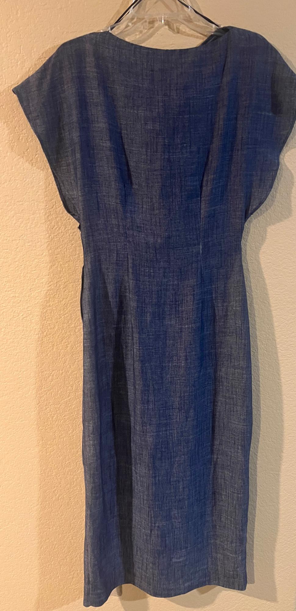 VESTIDO MIDI APLIQUE DORADO - Image 6