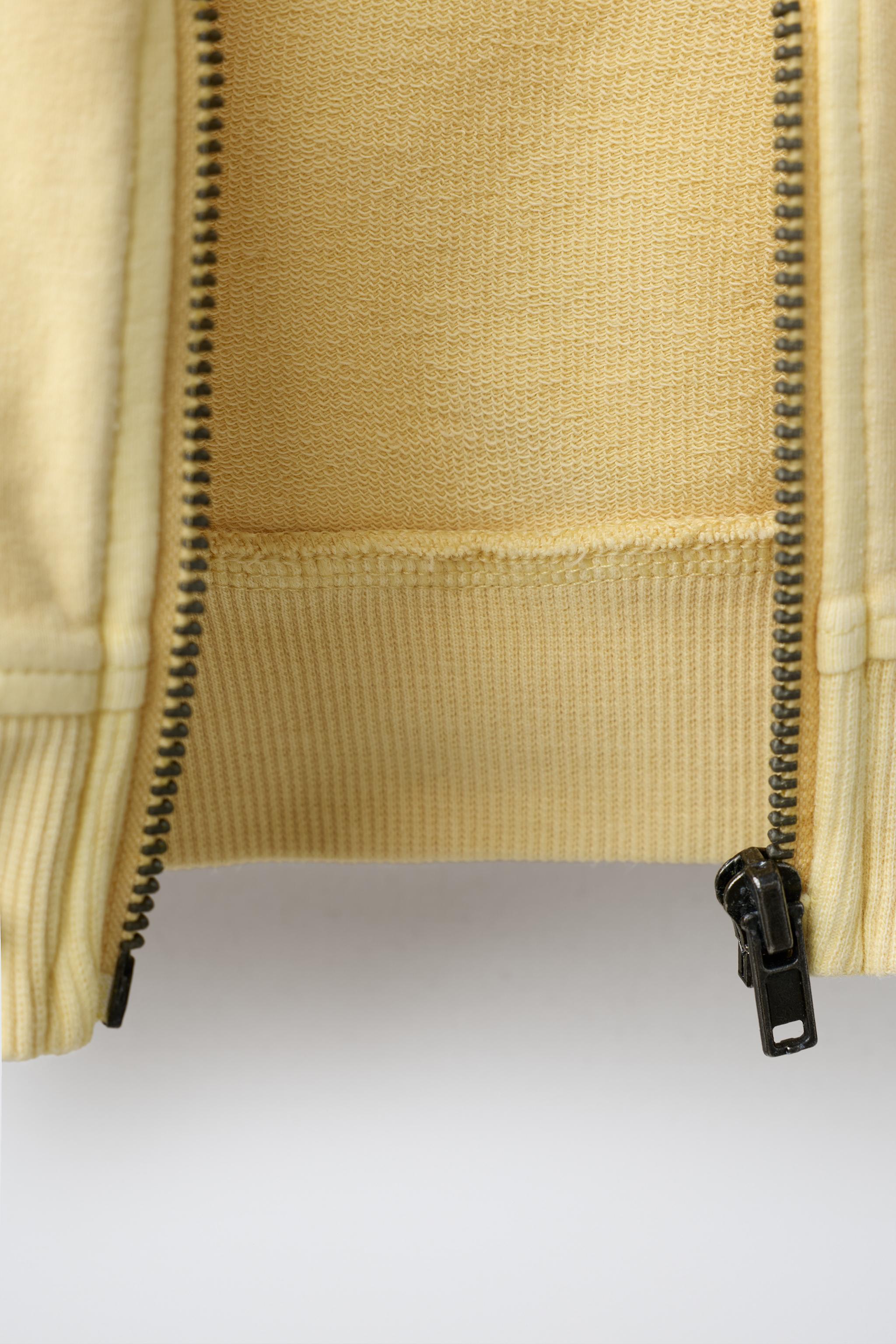 PLAIN ZIP-UP HOODIE