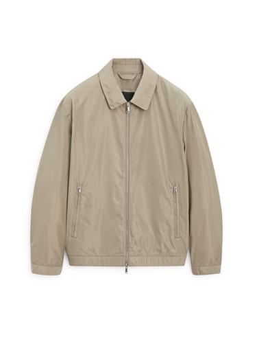 Zara Short technical fabric jacket - Mink