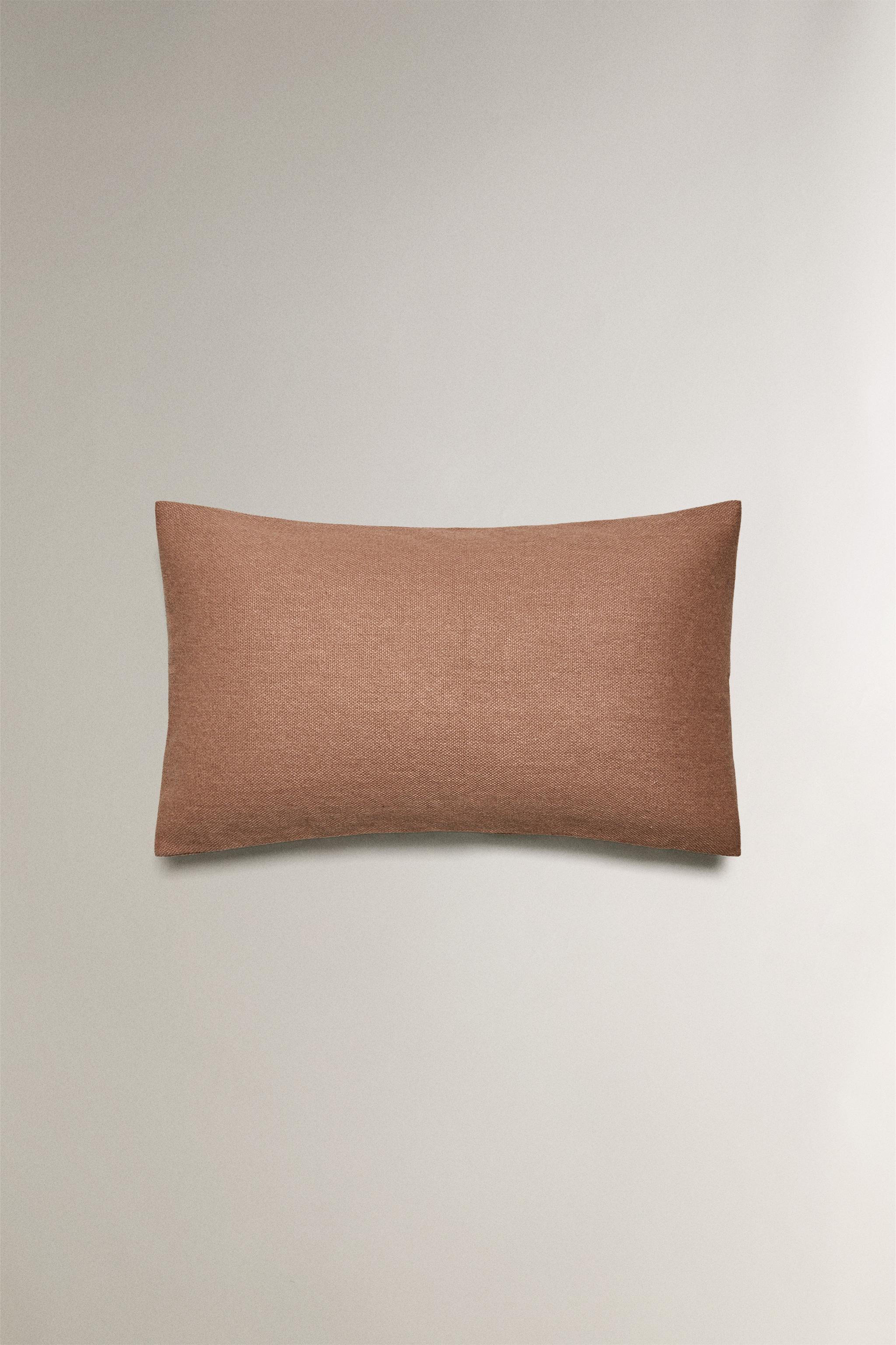 PLAIN CUSHION COVER - Brown | ZARA United States