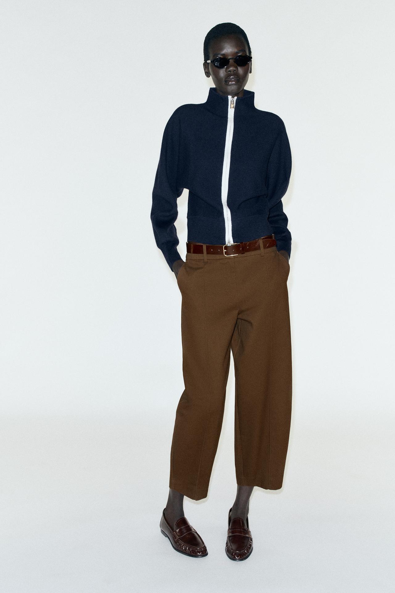 BALLOON TROUSERS WITH BELT