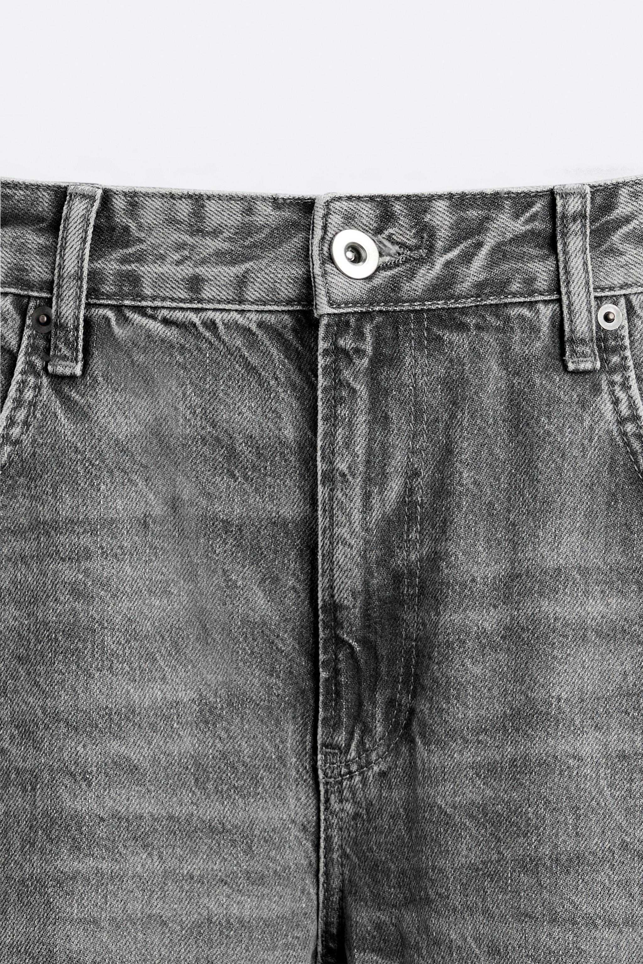 フレアフィットジーンズ - グレー | ZARA Japan / 日本 フレアフィットジーンズ - グレー | ZARA Japan / 日本