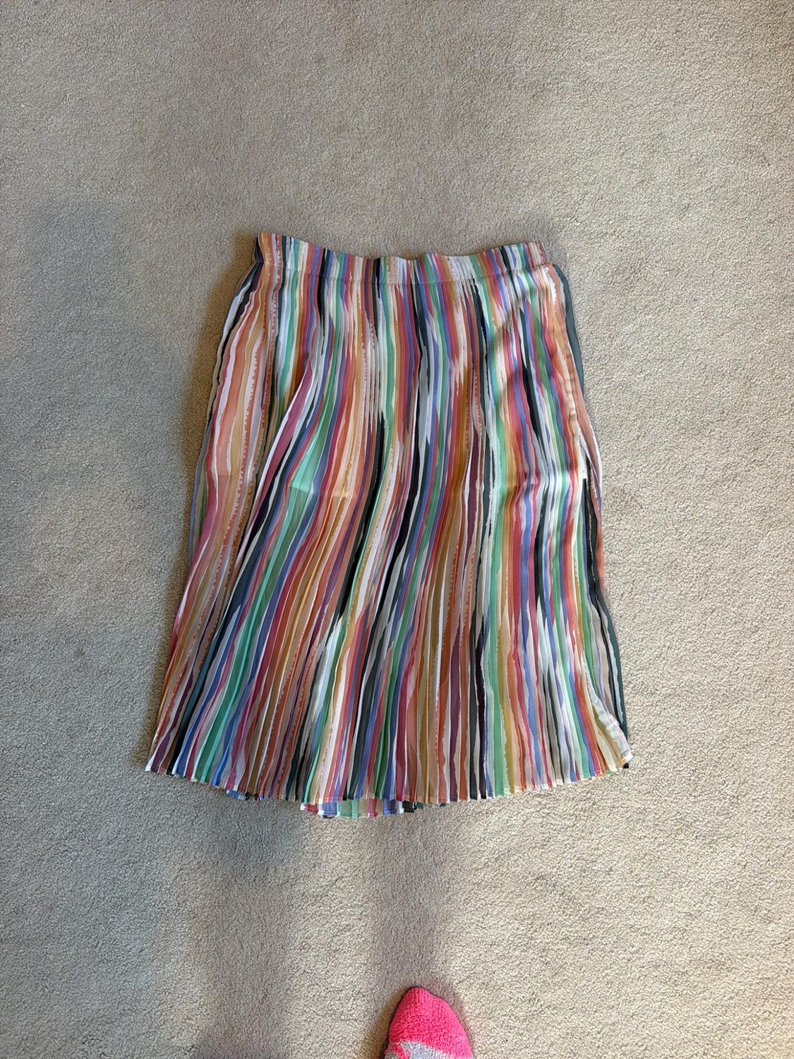 PLEATED MIDI SKIRT - Image 2