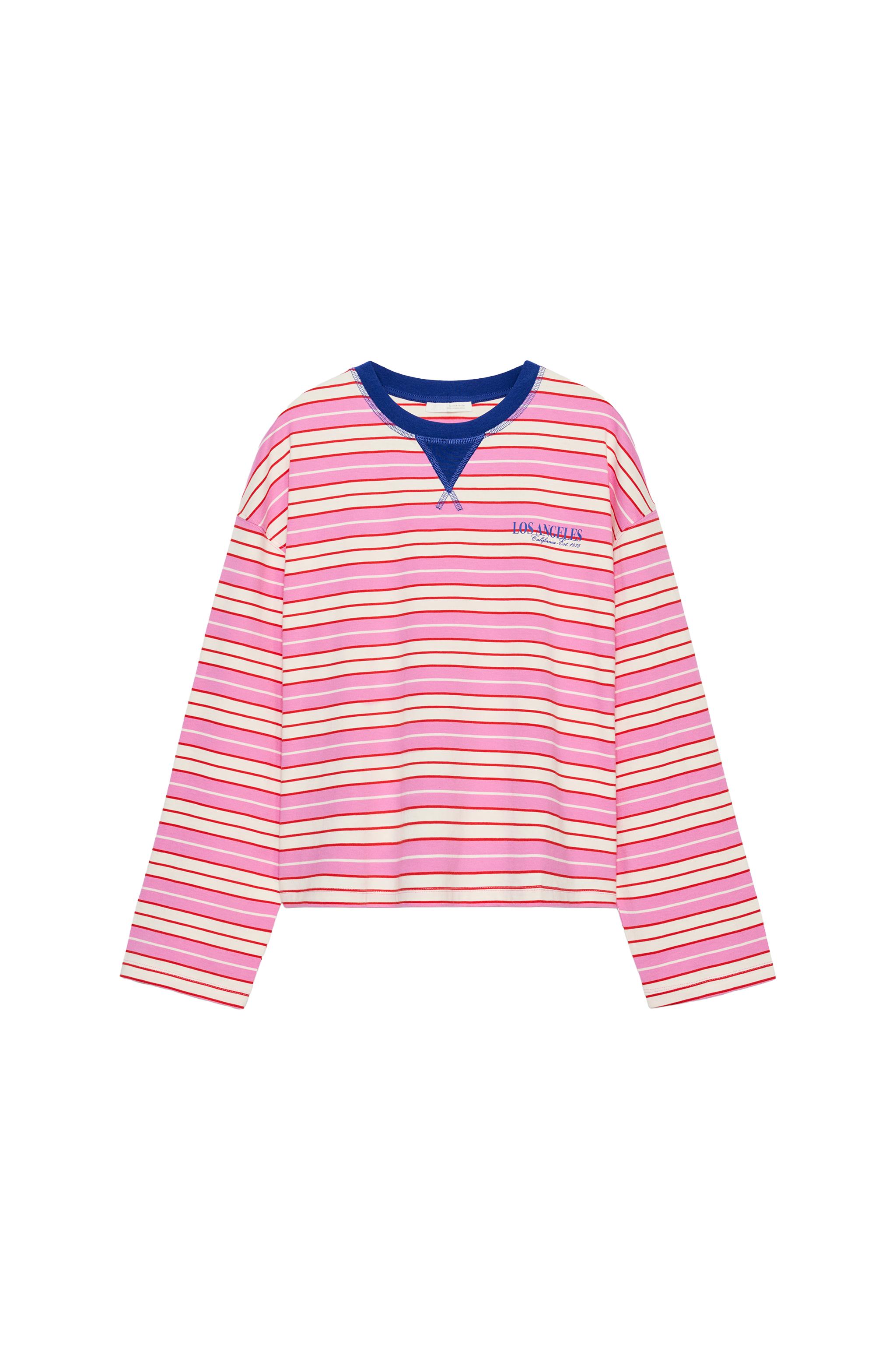 CAMISETA RAYAS TEXTO