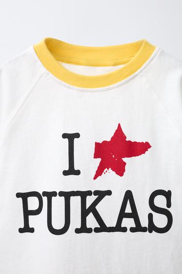 T-SHIRT IMPRIMÉ PUKAS SURF - Blanc de Zara - Image 2