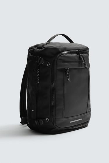 SAC À DOS DE VOYAGE TECHNIQUE - Noir de Zara - Image 3