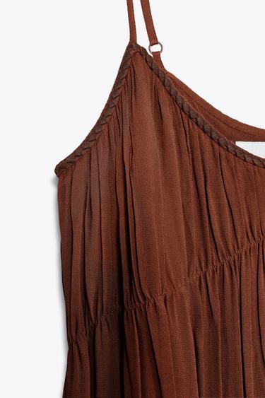 ROBE BRODERIES ZW COLLECTION - Tuile de Zara - Image 7