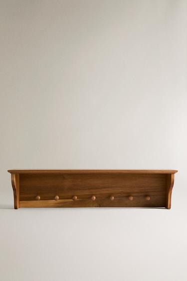 SHELF WITH HOOK - Light beige by Zara - Image 0