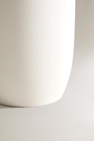 CORBEILLE À PAPIER SALLE DE BAIN CÉRAMIQUE - Blanc de Zara - Image 3