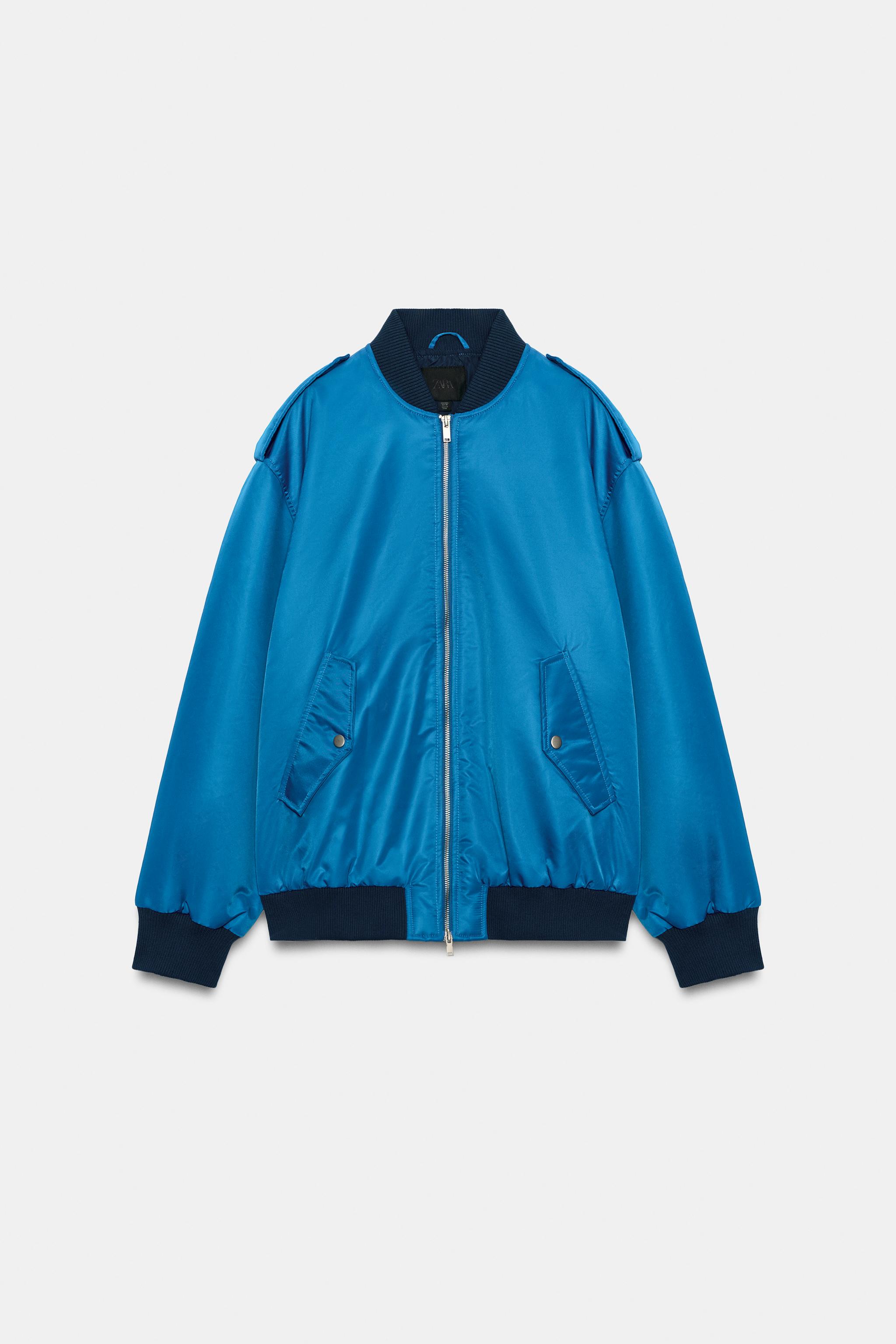 VESTE BOMBER OVERSIZE AVEC PATTES