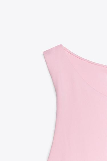 BODY HALTER EN POLYAMIDE - Rose pastel de Zara - Image 6