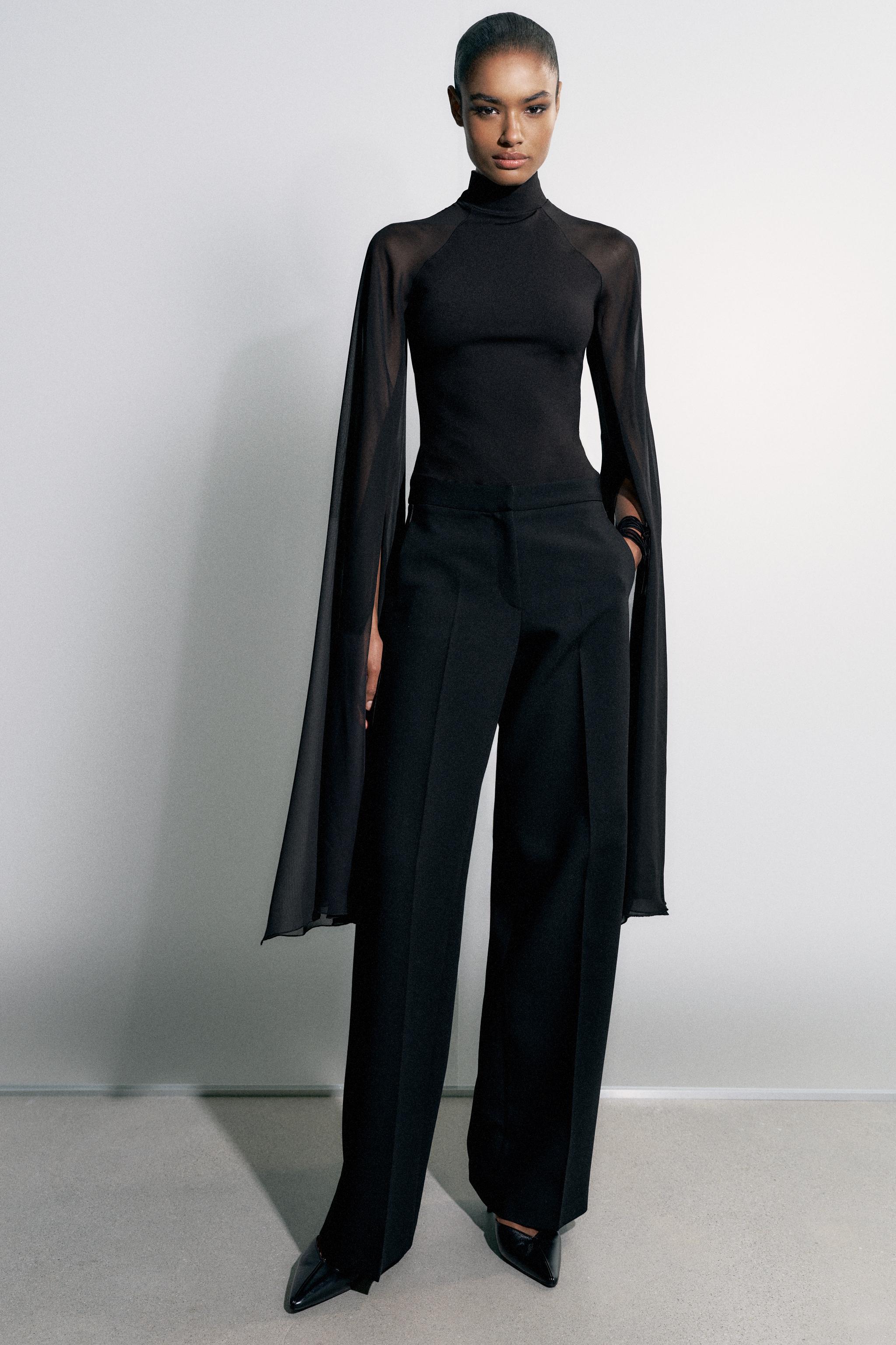 Extra-Long Sleeve Bodysuit