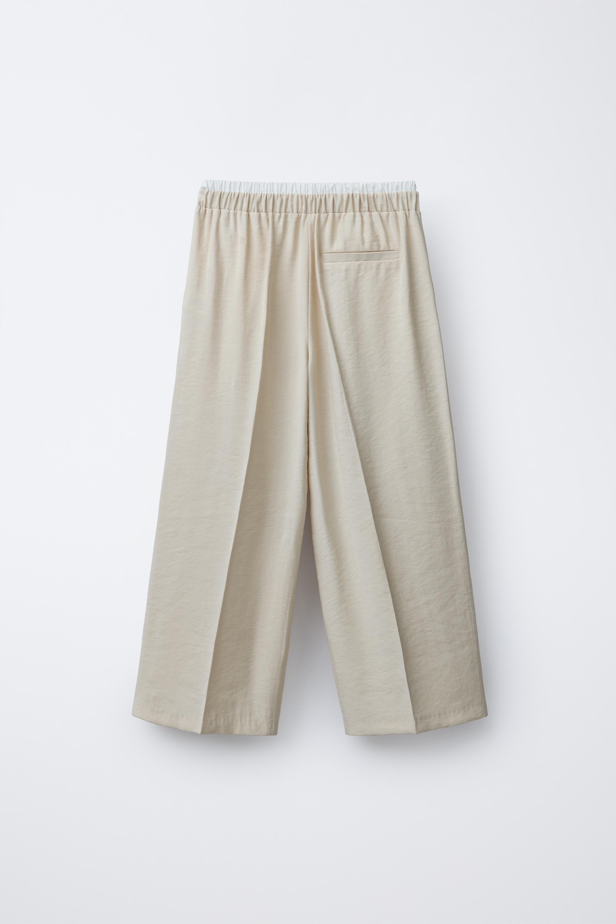 DOUBLE WAISTBAND PANTS