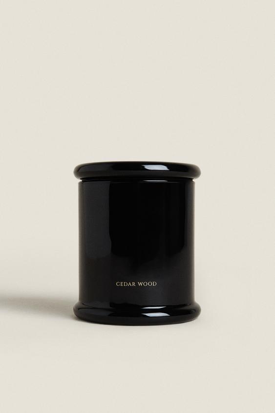 (350 G) VELA AROMÁTICA CEDAR WOOD - Azul-celeste da Zara - Imagem 0