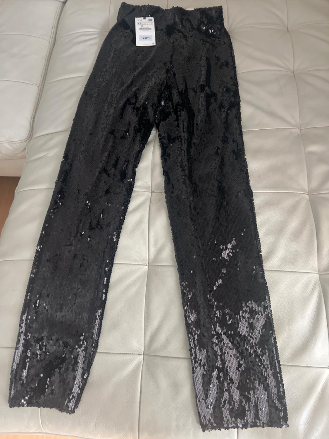 SEQUINNED TROUSERS