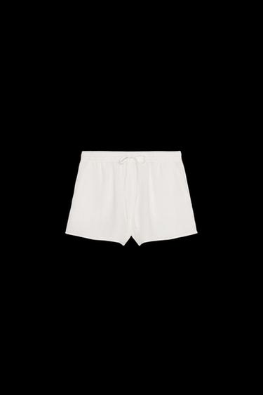 SHORTS MINI LAZADA - Blanco roto de Zara - Imagen 0