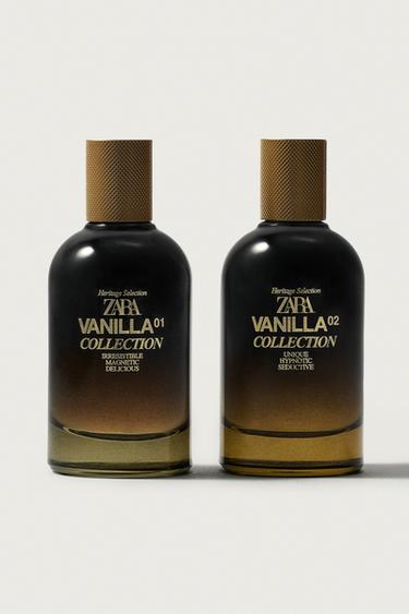 BỘ ĐÔI NƯỚC HOA VANILLA 01 + VANILLA 02 EDP 2 X 100 ML (3.38 FL. OZ) - da nhuộm màu từ Zara