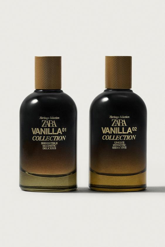 VANILLA 01 + VANILLA 02 ماء عطري 2 × 100 مل (3,38 أونصة سائلة) -  الخاص بـ Zara - صورة 0