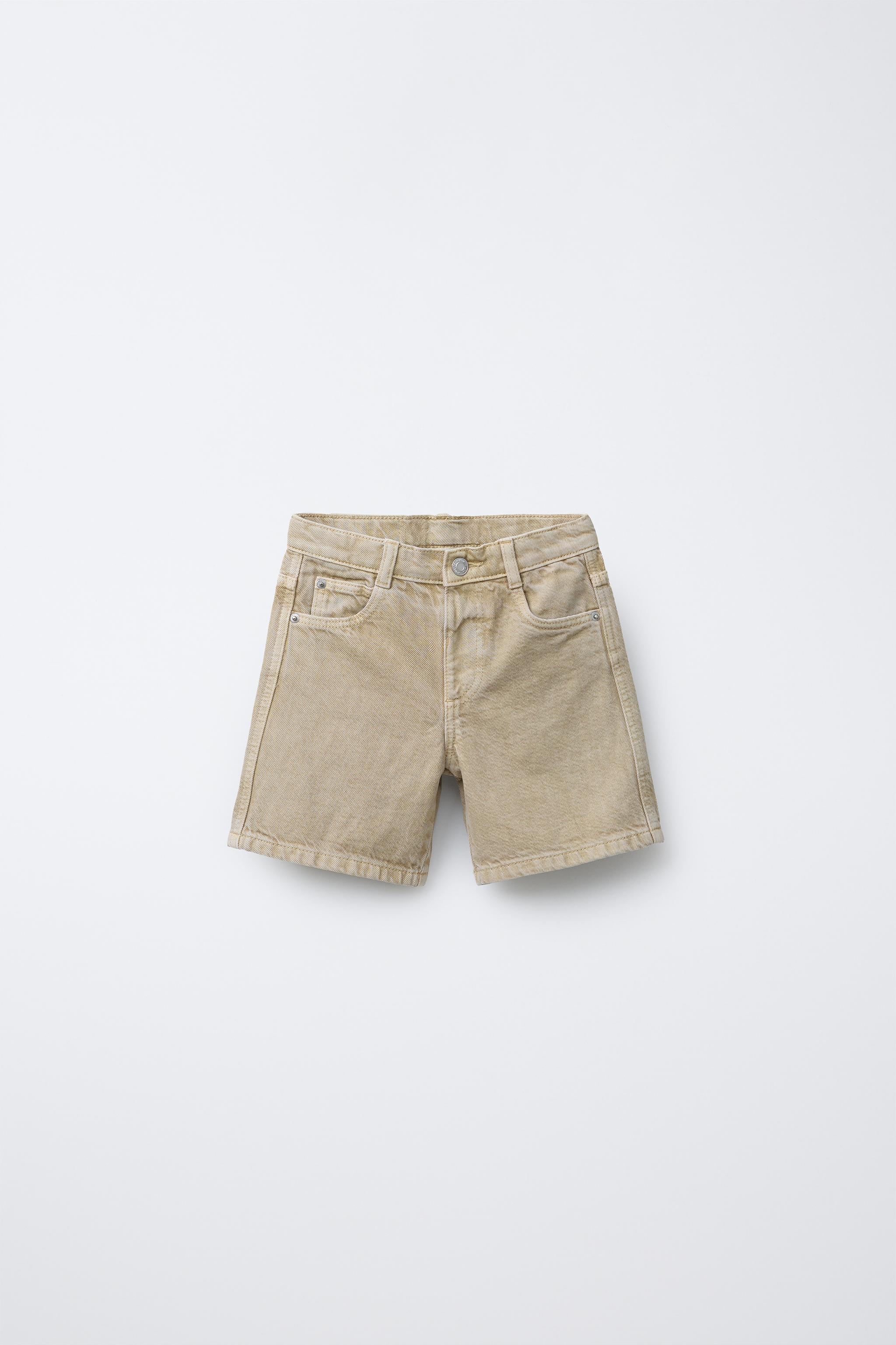 リストストリアノアショート GRAFFITI TEXT STRAIGHT SHORTS - Anthracite grey | ZARA