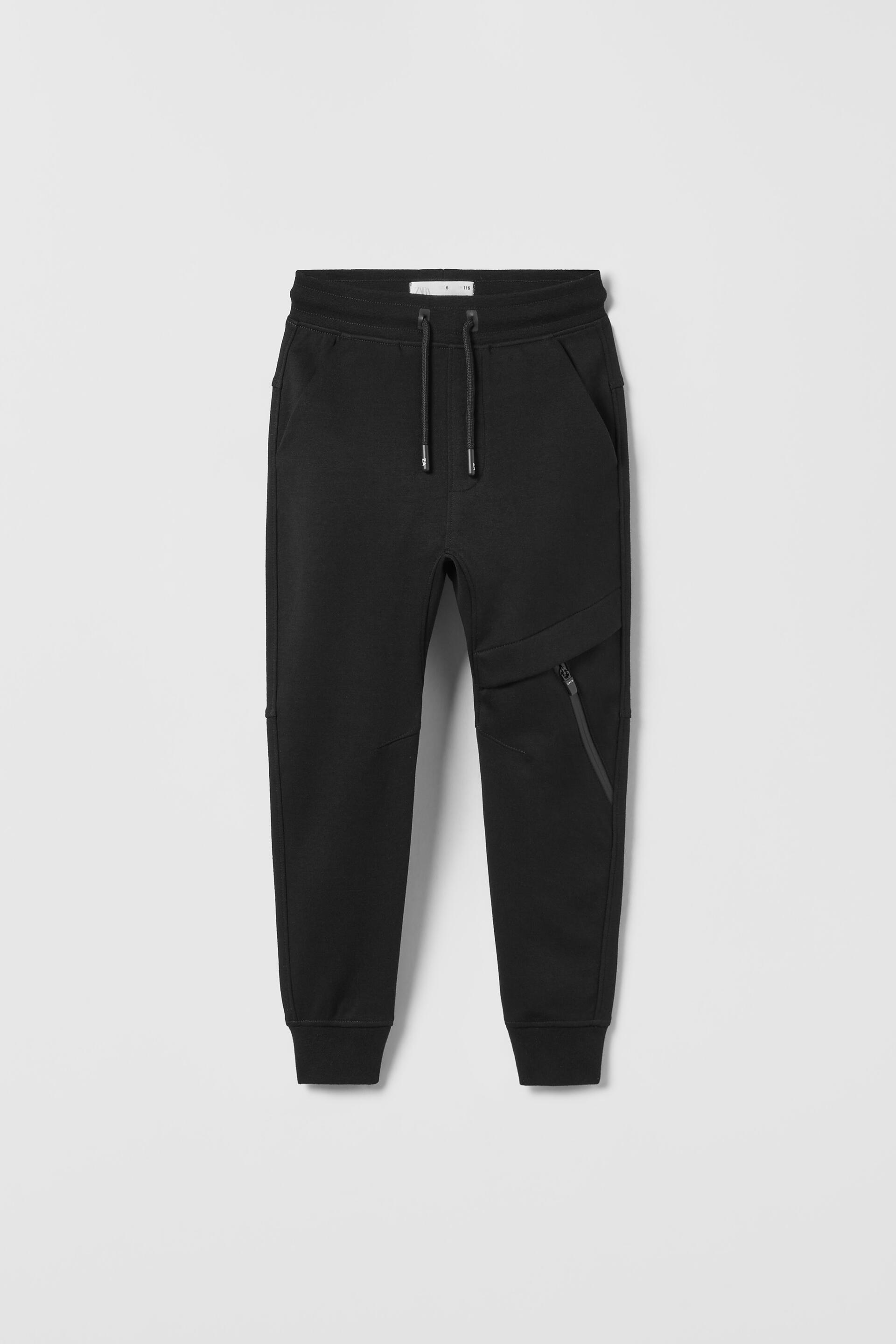 Zara jogger hot sale pants mens