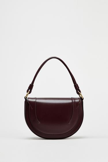 CROSSBODY KABELKA S KONTRASTNM PROITM - erven bord od Zara