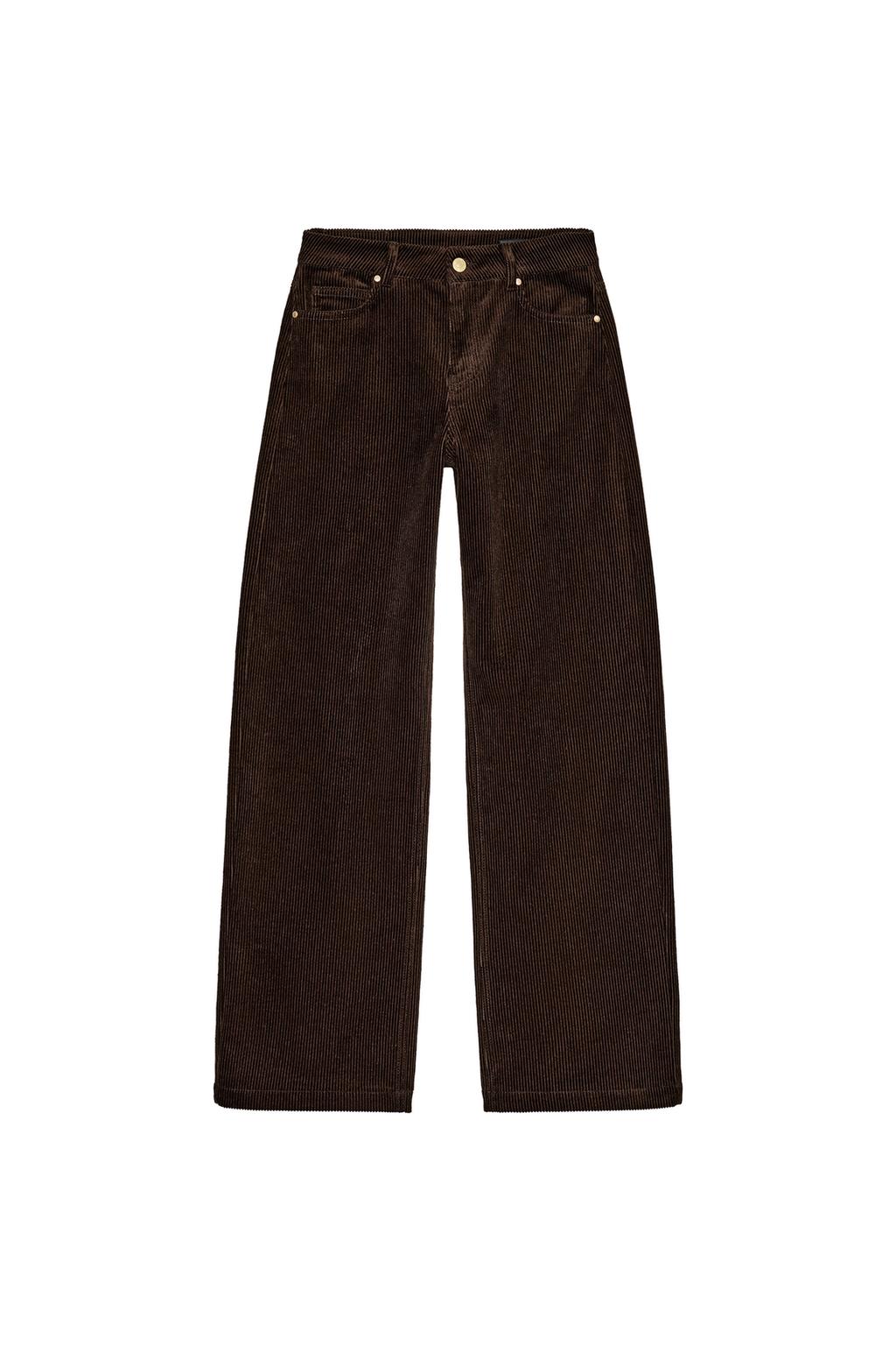 CORDUROY STRAIGHT LEG PANTS - image 3