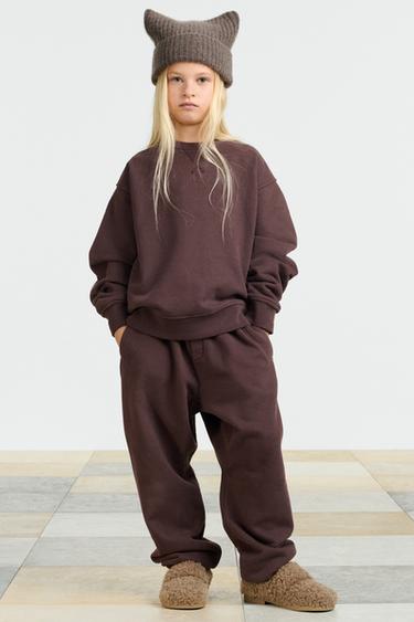 BSC SWTSHRT 15 - باذنجاني داكن الخاص بـ Zara - صورة 0