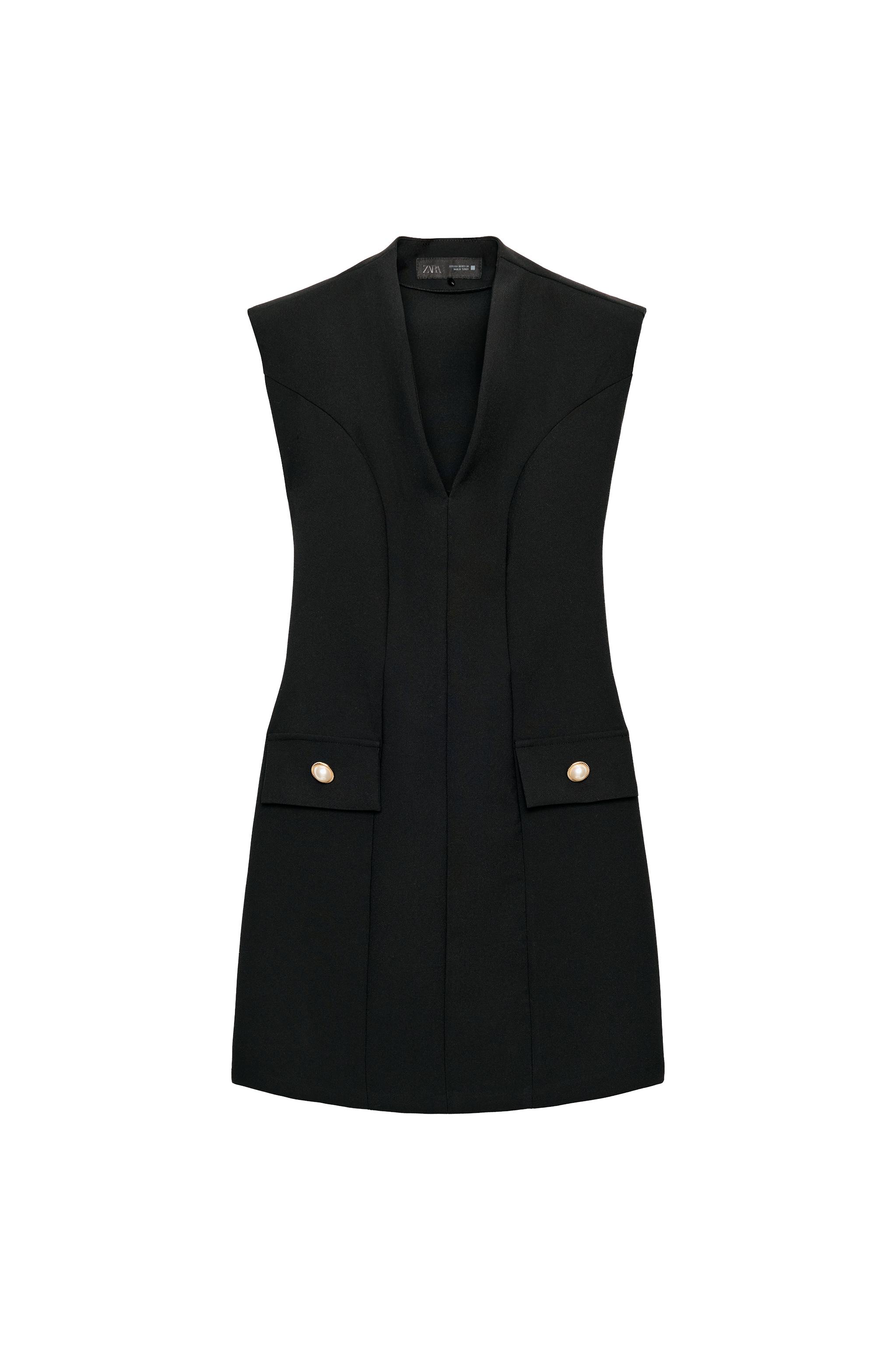 VESTIDO CORTO HOMBRERAS